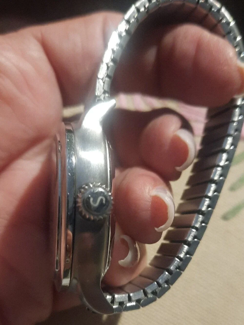 1930 Men's Automatic Watch in Silver